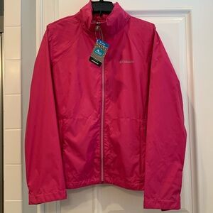 NWT Columbia Rain Jacket - Woman’s XL